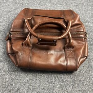 Tecovas Brown 18" Leather Mens Duffel Bag Travel Weekender Overnight Gym